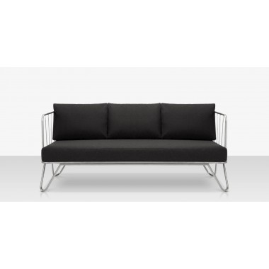 Source Furniture Tribeca Aluminum Sofa