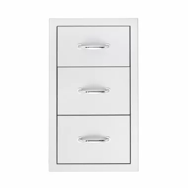 Summerset Grills 17" Triple Drawer - Front