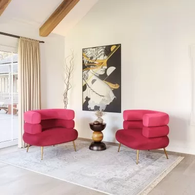 Tripoli Side Table in Bronze-Lifestyle 1