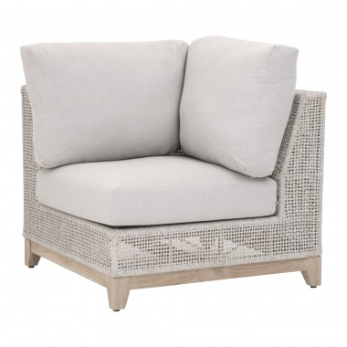 Essentials For Living Tropez Outdoor Modular Corner Sofa - Front Side Angle