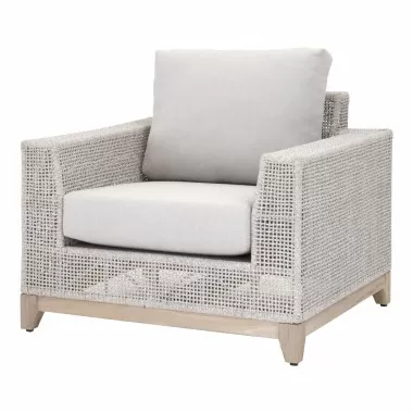 Essentials For Living Tropez Outdoor Sofa Chair - Front Side Angle