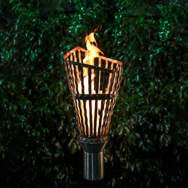 The Outdoor Plus Roman Torch - Stainless Steel