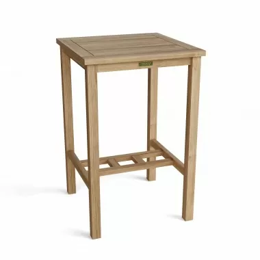 Anderson Teak Avalon 27-inch Square Bar Table-1