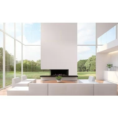 Sierra Flame 38" Three Sided Natural Gas or Liquid Propane Gas Fireplace - Lifestyle