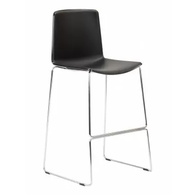 Molded Polypropylene And Aluminum Legs Barstool - TWEET B