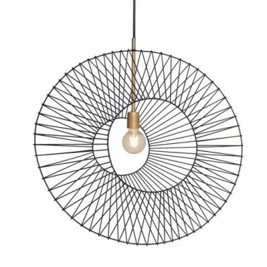 Sunpan Silas Pendant Light Small / Medium / Large - Front Angle