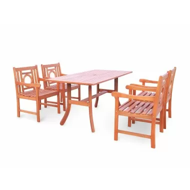 Modern Patio Atlantic Rectangular Table