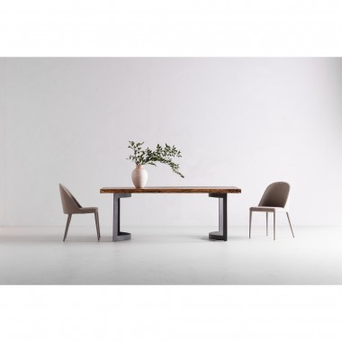 Moe's Home Collection Bent Dining Table, Extra Small / Small / Large
