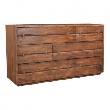 Moe's Home Collection Madagascar Dresser - Front Side Angle