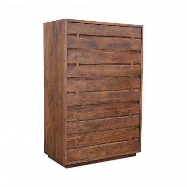 Moe's Home Collection Madagascar Chest - Front Side Angle