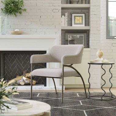 Zuo Modern Vesterboro Accent Chair Gray - Lifestyle