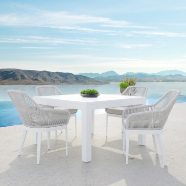 Miami Dining Chair in Echo Ash w/ Self Welt - Lifestyle