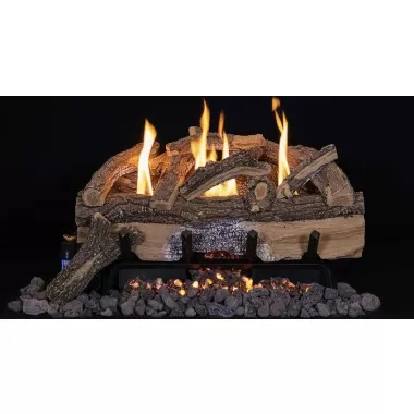 24" Vent Free Split Oak 10 Pc Set- Logs Only