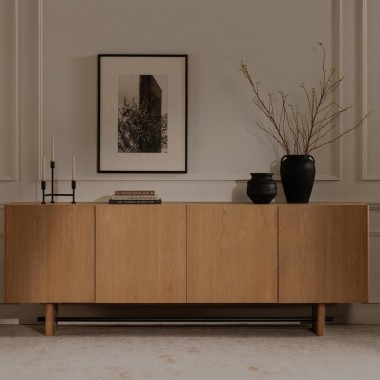 Moe’s Home Collection Madison Sideboard Natural - Lifestyle Front