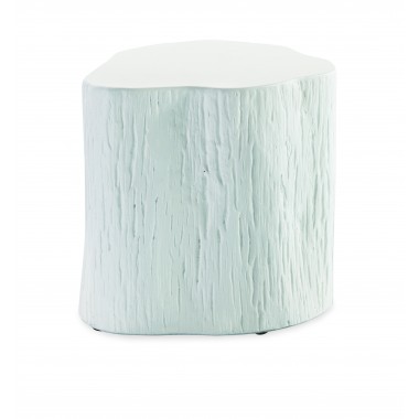 Sunset West Tree Trunk End Table - Front Angle