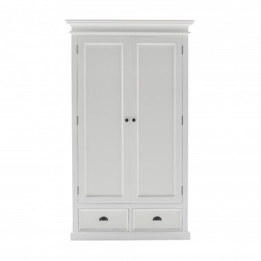 Nova Solo Halifax Wardrobe, with 2 Doors - Front Angle 
