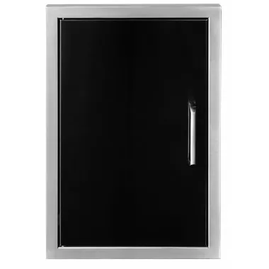 Wildfire Outdoor Living VVertical Single Door 20” X 27” 304 Black SS