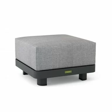 Anderson Teak Granada Deep Seating Aluminum Ottoman