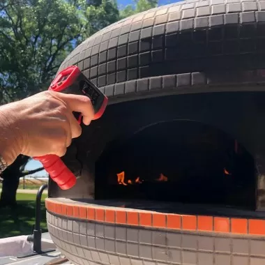 WPPO Ovens High Temp Infrared Thermometer for Wood-Fired Ovens - Lifestyle