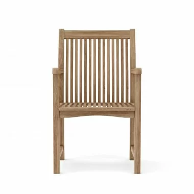 Anderson Teak Chicago Armchair front view