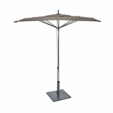 Woodard Canopi Grace 9' Octagonal Flat Umbrella with Pulley Lift - Front 
