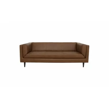 Woods Sofa Brown Leather