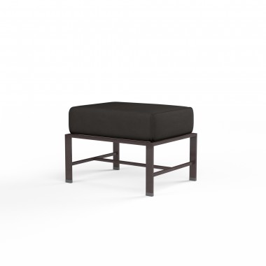 La Jolla Ottoman in Spectrum Carbon w/ Self Welt - Front Side Angle