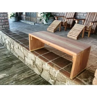 Solid Bench - Angled View