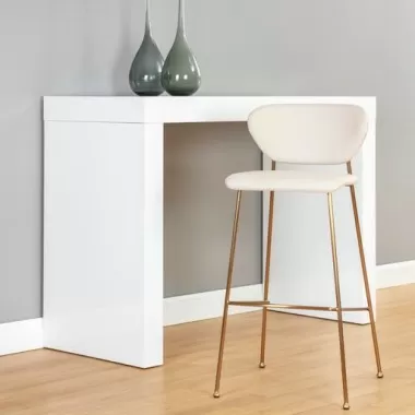 Sunpan Odesa Barstool - Dillon Cream - Lifestyle