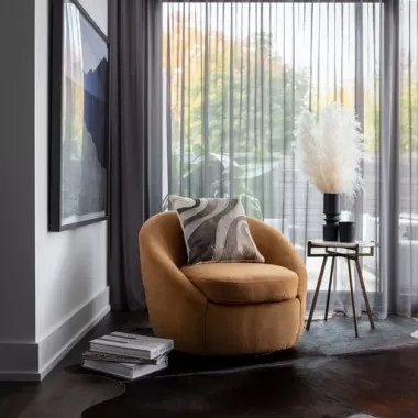 Sunpan Nepal Hand-Made Rug Black / Cola 5' X 8' - Lifestyle