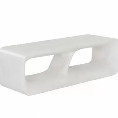 Sunpan Kurver Bench - Front Side Angle