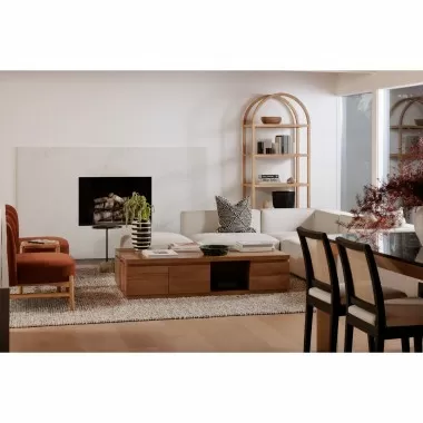 Moe's Home Collection Orville Dining Chair Black - Set of Two - Lifestyle