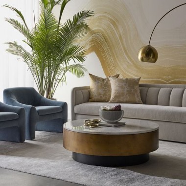 Sunpan Zelda Coffee Table - Lifestyle