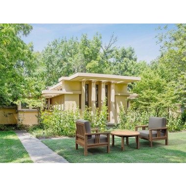 Anderson Teak SouthBay Deep Seating 3-Pieces Conversation Set A 1