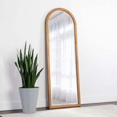 Sunpan Oakville Floor Mirror - Lifestyle