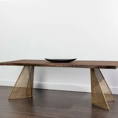 Sunpan Mickey Dining Table 90'' - Lifestyle