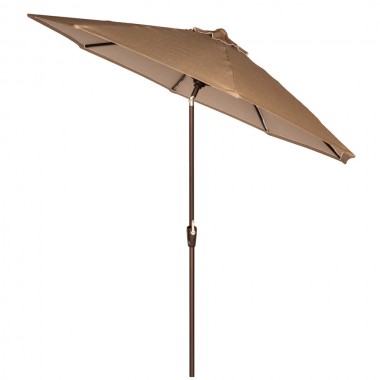 Woodard 9' Bar Height Auto Tilt Market Umbrella