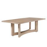 Sunpan Arezza Dining Table - 90.5" - Angled