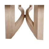 Sunpan Arezza Dining Table - 90.5" - Leg Side Details