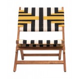 Zuo Modern Sunbeam Lounge Chair Multicolor - Front View