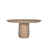 Mercana Fitzgerald 60" Light Brown Wood Dining Table 1