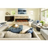 Remii 60" 3 Sided Electric Fireplace - Lifestyle 2