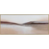 Sunpan Desert Sands - 72" x 30" - Gold Floater Frame Front