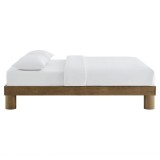 Modway Runa Wood Queen Platform Bed Side