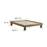 Modway Runa Wood Queen Platform Bed 3