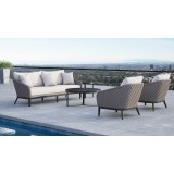 Marbella Club Chair in Echo Ash, No Welt - Lifestyle