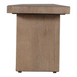 Moe's Home Collection Koshi Bench - Side Angle