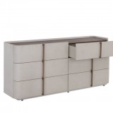 Sunpan Jamille Dresser - Front Side Opened Angle