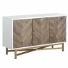 Sunpan Oakley Sideboard - Front Side Angle - Sunpan Oakley Sideboard - Front Side Angle