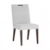 Sunpan Tory Dining Chair Light Grey - Front Side View